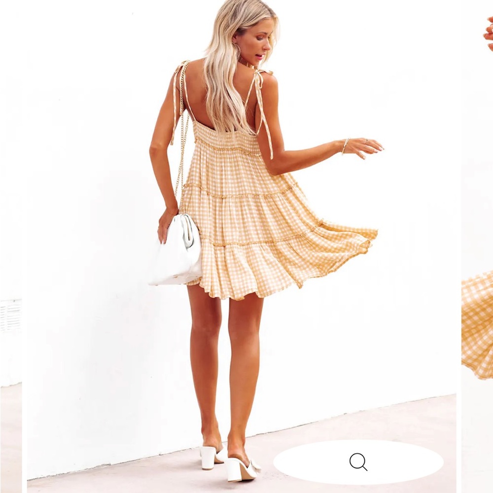 Gingham Dress - Picture 2 of 10